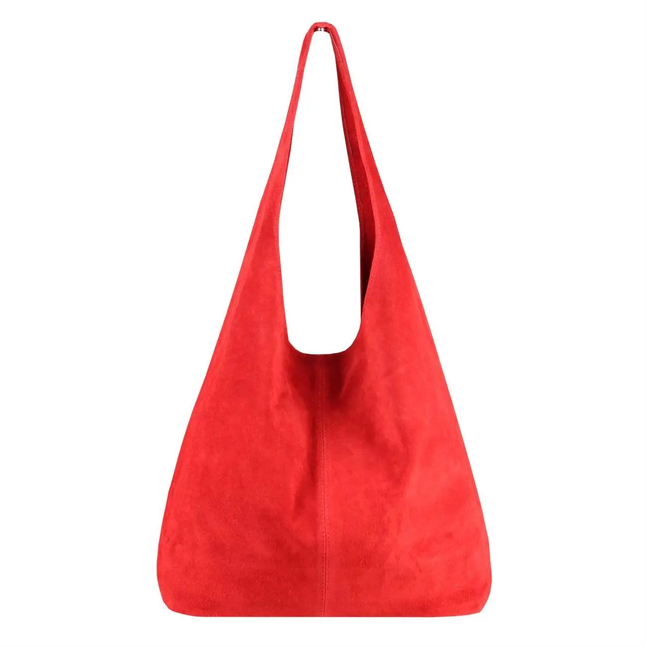 ﻿MADE IN ITALY DAMEN LEDER TASCHE Handtasche Wildleder Shopper Schultertasche Günstiger Verkauf