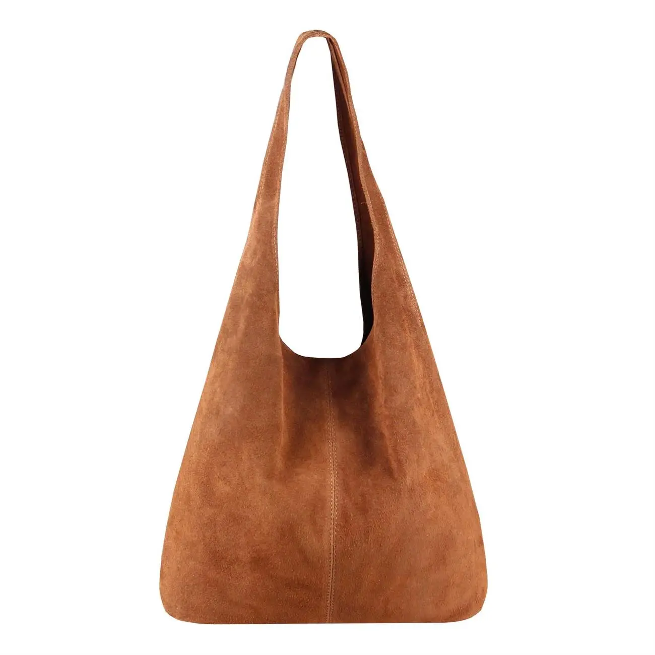 ﻿MADE IN ITALY DAMEN LEDER TASCHE Handtasche Wildleder Shopper Schultertasche Günstiger Verkauf