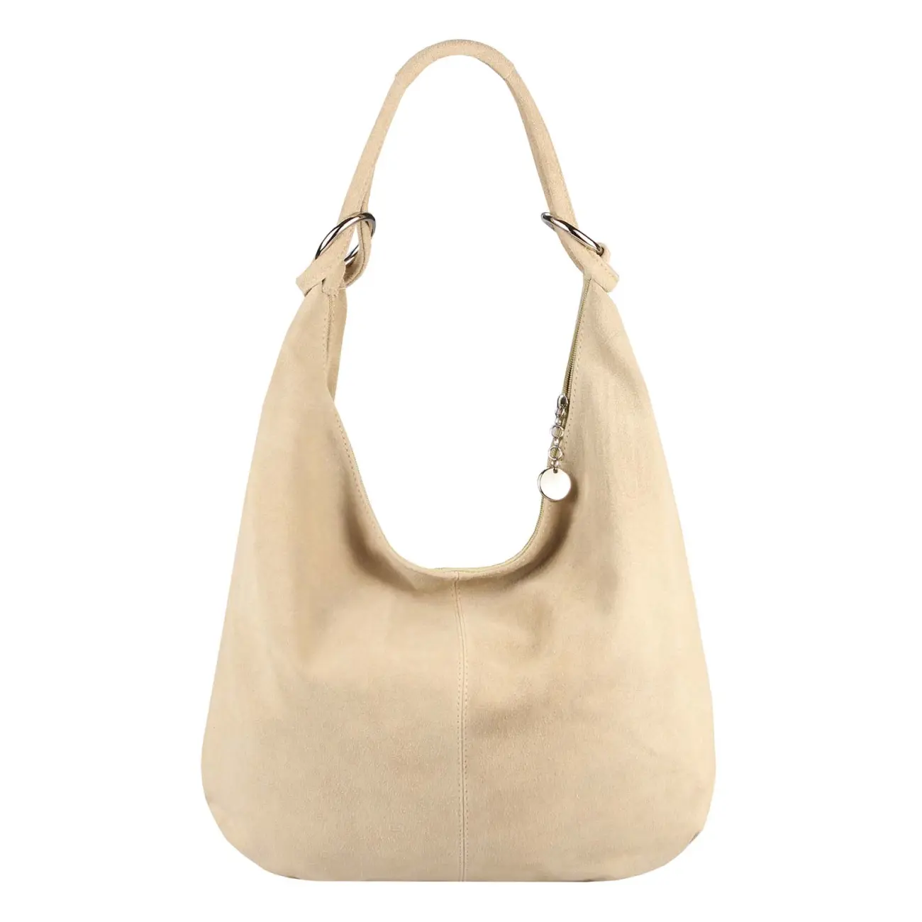 Made in Italy Damen XXL Ledertasche Wildleder Shopper Tasche Outlet