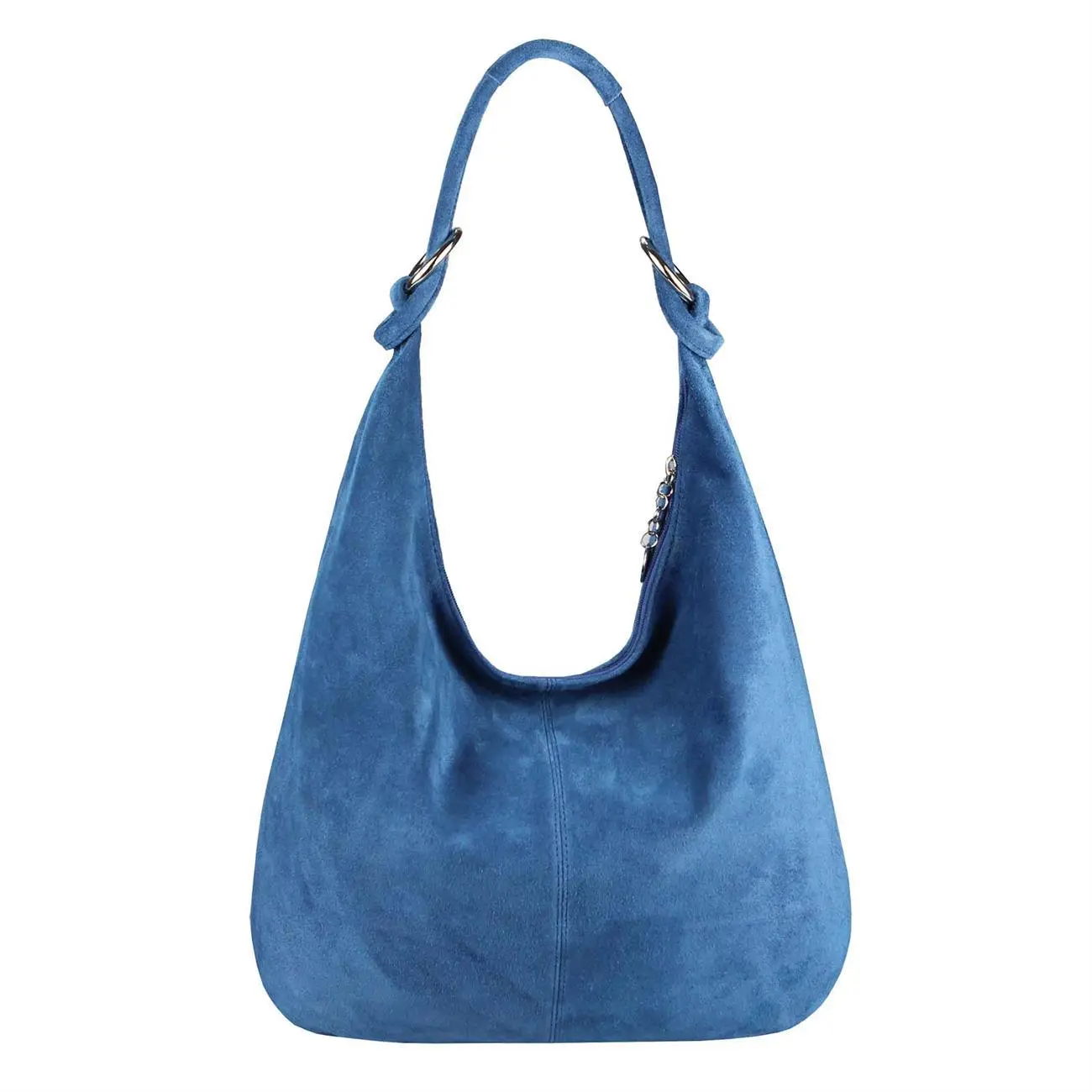 Made in Italy Damen XXL Ledertasche Wildleder Shopper Tasche Outlet
