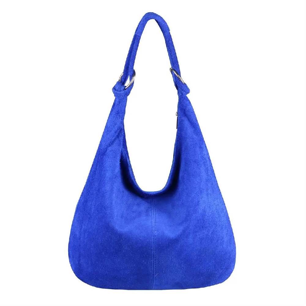Made in Italy Damen XXL Ledertasche Wildleder Shopper Tasche Outlet