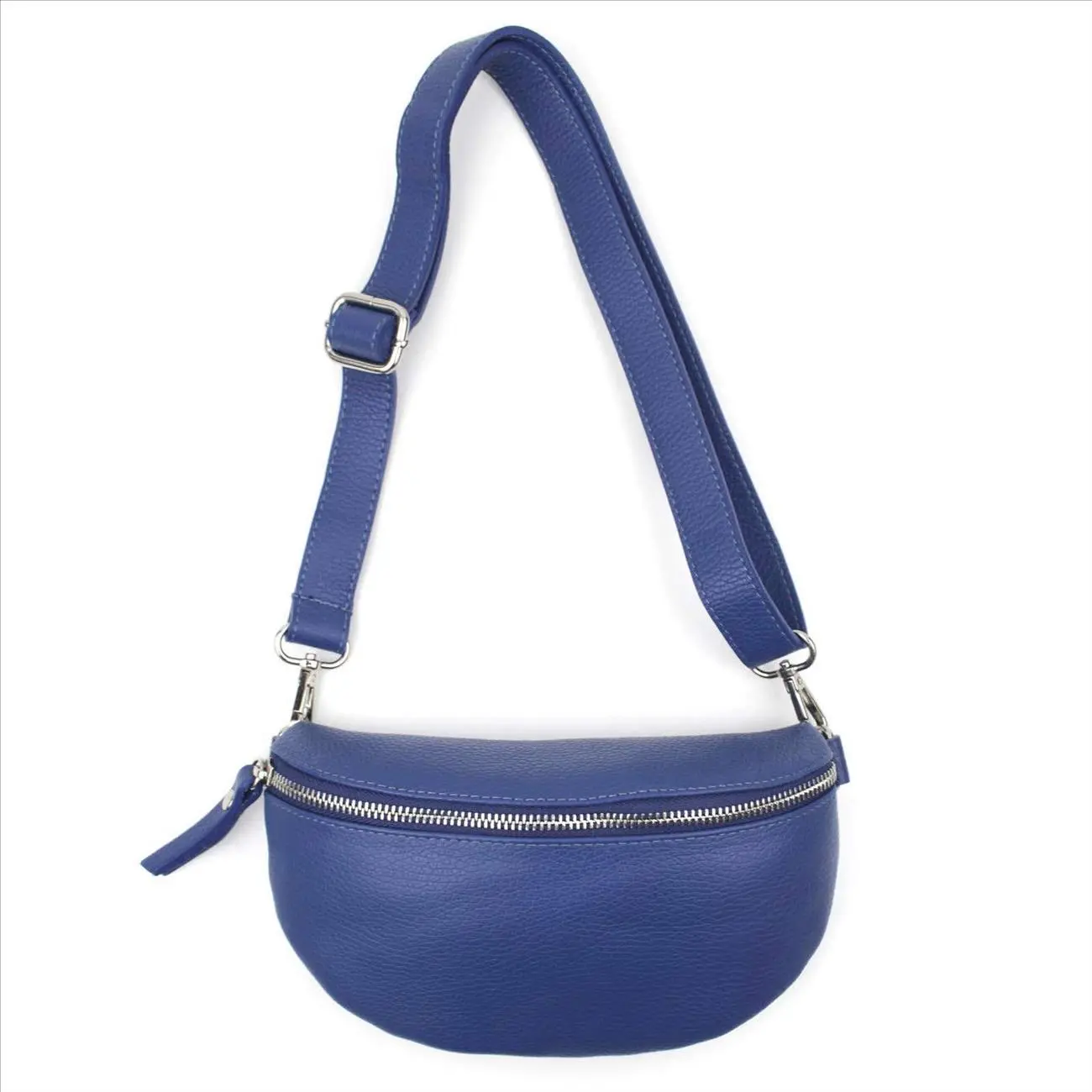 Made in Italy DAMEN LEDER Gürteltasche Crossbody Hüfttasche Bauchtasche Umhängetasche Brusttasche CrossOver Bodybag Schultertasche Handytasche Geldtasche OBC Tasche Schminktasche Kosmetiktasche Auslauf