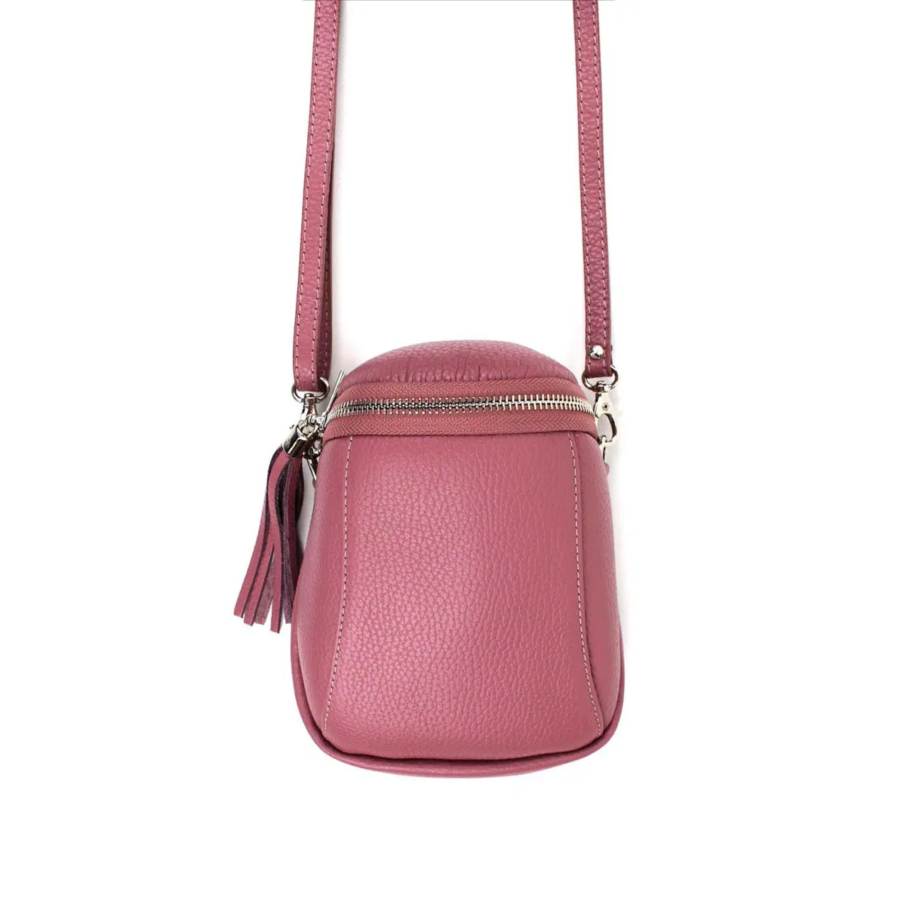 Made in Italy Damen Leder Tasche Umhängetasche Schultertasche Handytasche Geldtasche Ledertasche Crossbody Abendtasche Mini Bag Hotsell