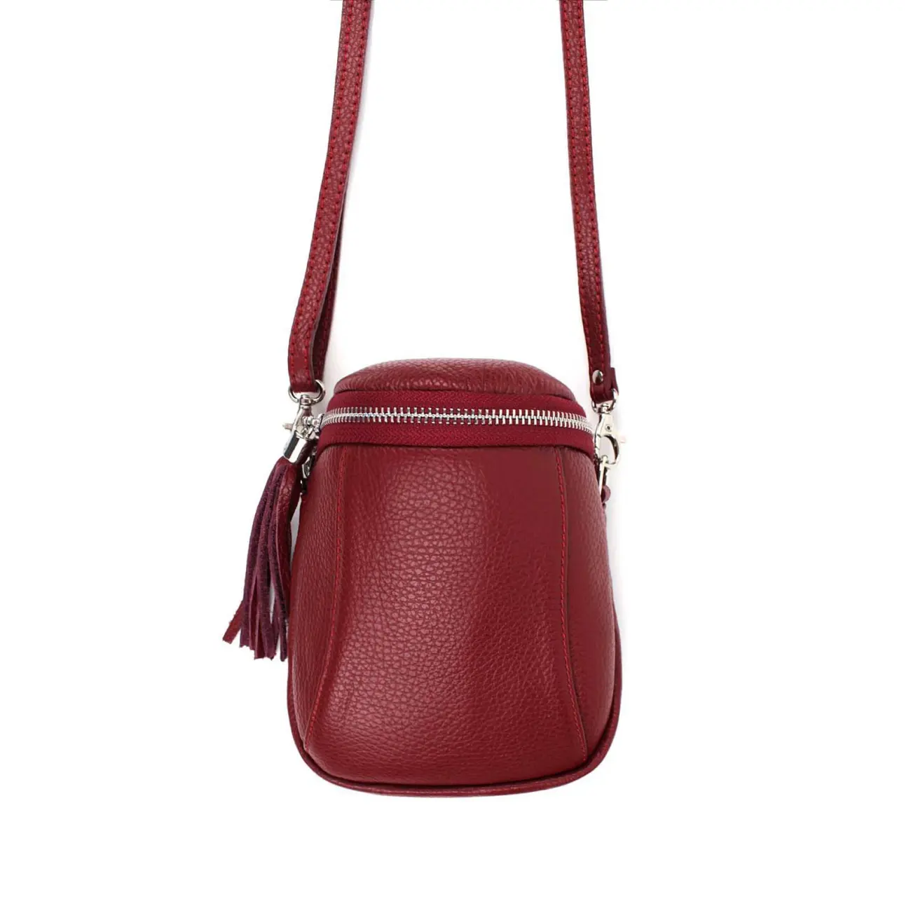 Made in Italy Damen Leder Tasche Umhängetasche Schultertasche Handytasche Geldtasche Ledertasche Crossbody Abendtasche Mini Bag Hotsell