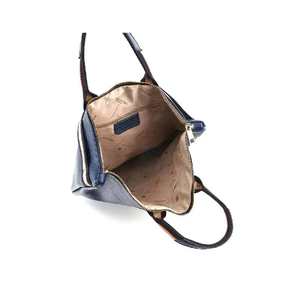 OBC Made in Italy XXL Damen Leder Rucksack Tasche Shopper Handtasche Schultertasche Cityrucksack Daypack Ledertasche Freizeitrucksack Günstiger Verkauf