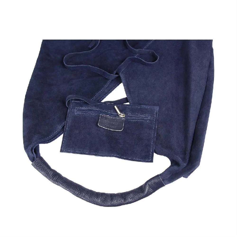 OBC Made in Italy Damen XXL Leder Tasche Handtasche Wildleder Shopper Schultertasche im Angebot