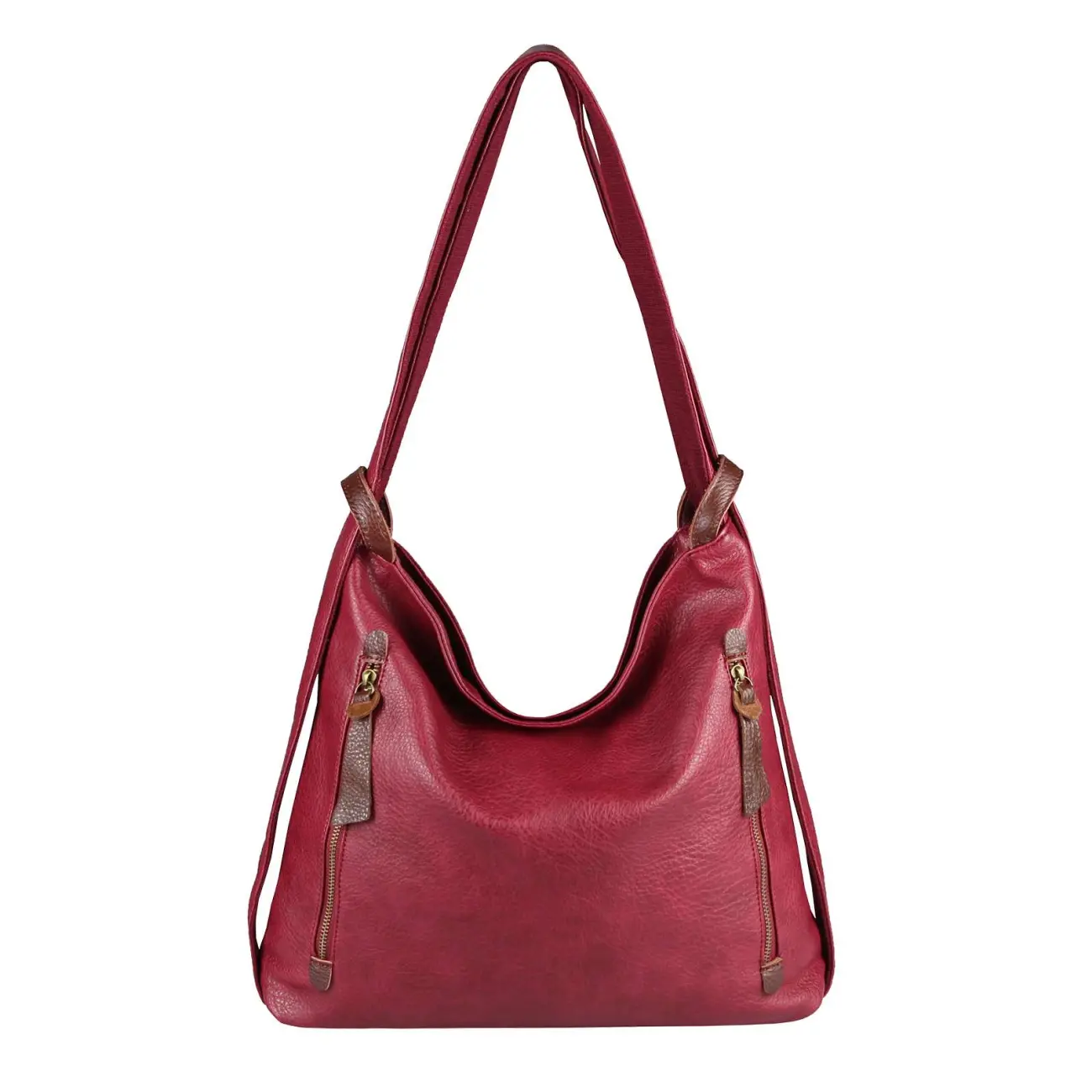 OBC Damen Tasche Rucksack 2in1 Umhängetasche Schultertasche Daypack Rucksacktasche Schlussverkauf