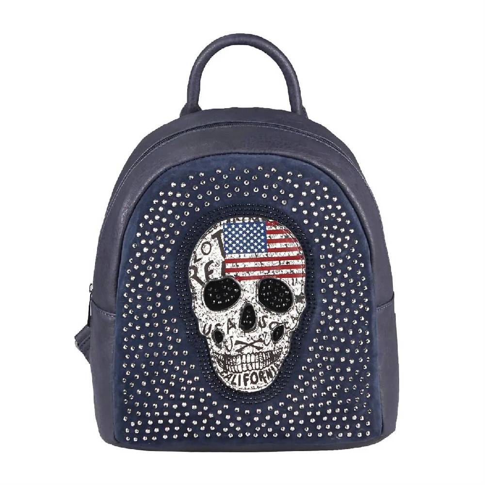 OBC Damen Totenkopf Skull Tasche Schultertasche Rucksack Umhängetasche Handtasche Online