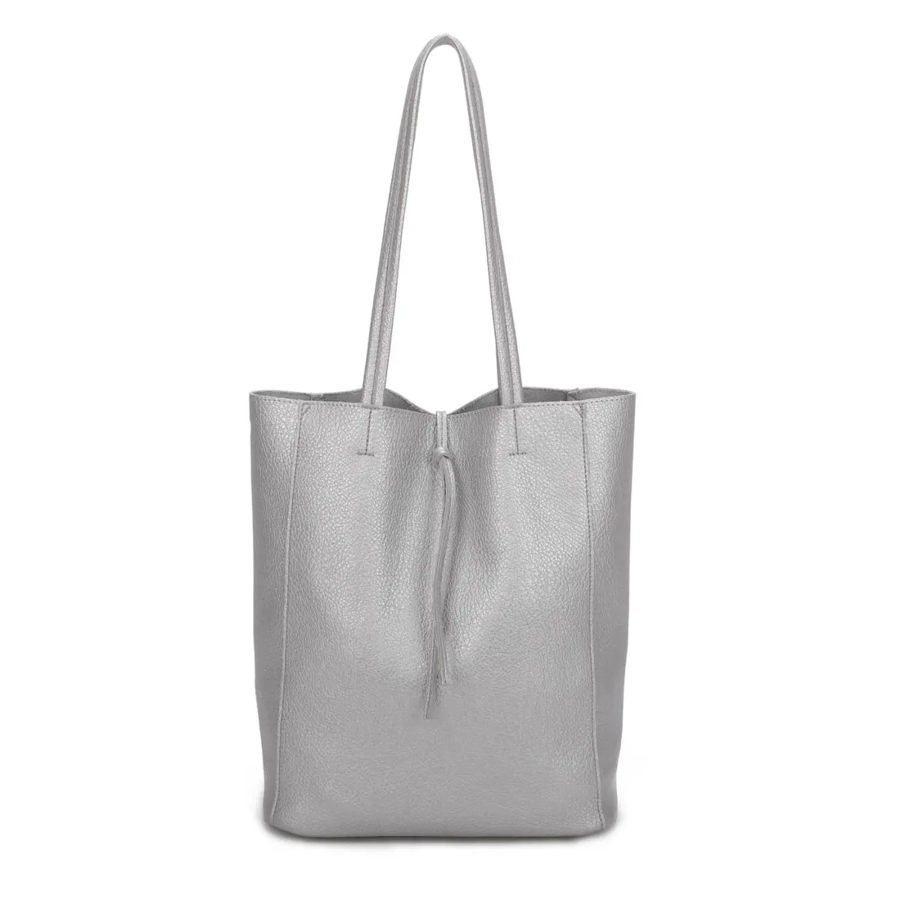 OBC Damen Tasche Set 2in1 Shopper Handtasche Crossbody Hobo Bag Schultertasche Umhängetasche Metallic Cross-Over DIN-A4 Outlet