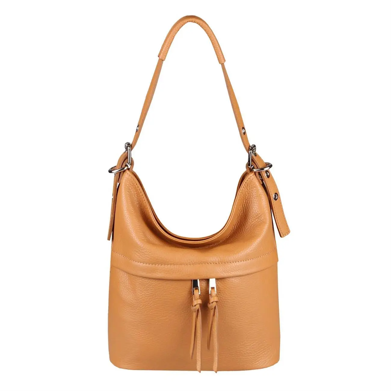 Made in Italy DAMEN ECHTLEDER TASCHE Handtasche Umhängetasche Ledertasche Schultertasche Beuteltasche Umhängetasche Cross-Over Meist gekauft