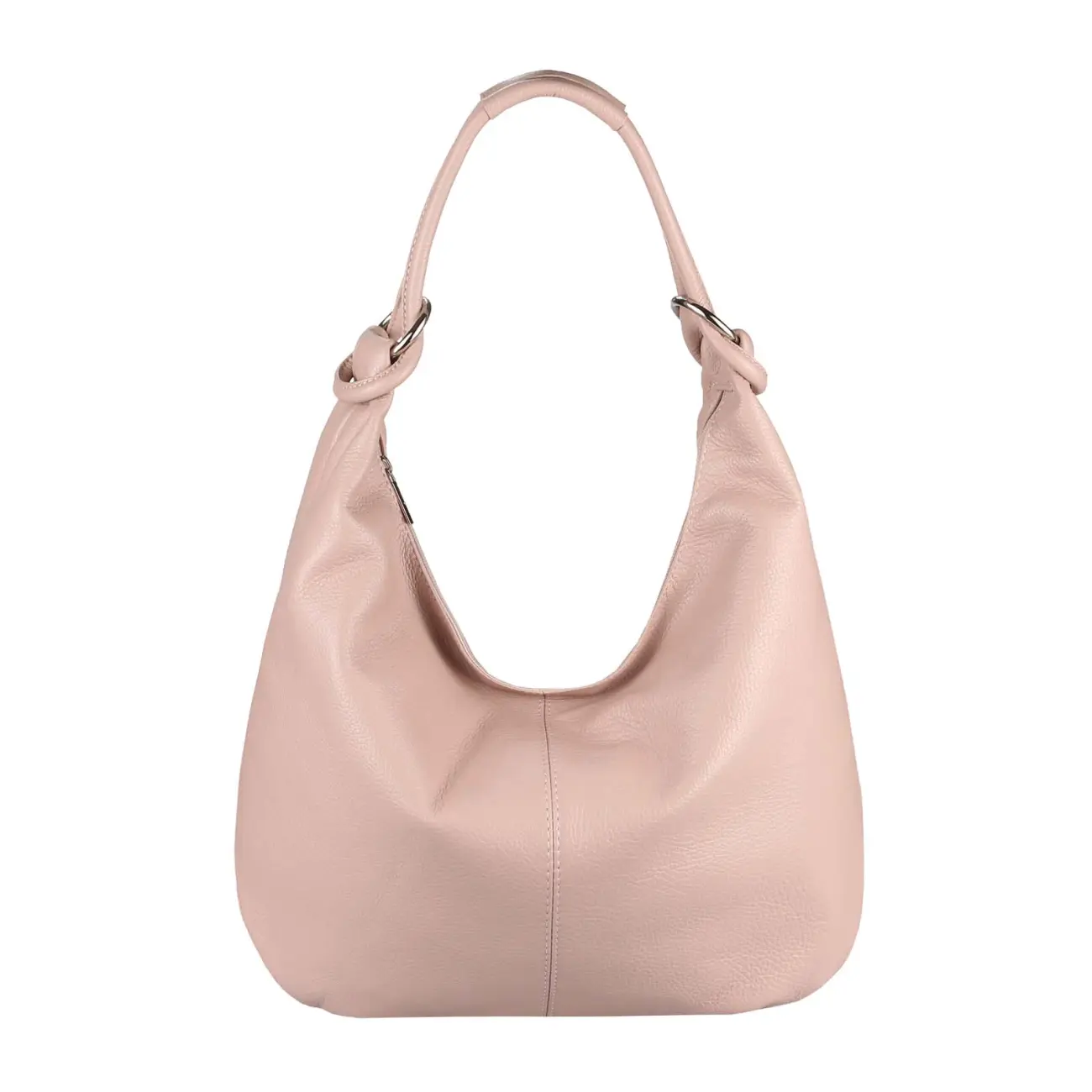 ITALY DAMEN Echt LEDER HAND-TASCHE Schultertasche Shopper Umhängetasche Beuteltasche Metallic Bag Online