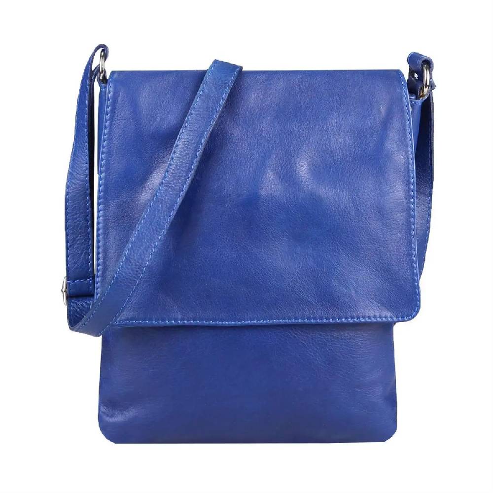 OBC Made in Italy Damen Leder Tasche Umhängetasche Schultertasche Crossbody Handtasche Ledertasche Nappaleder Cross-Over Body Bag Shopping Messenger Fabrikverkauf