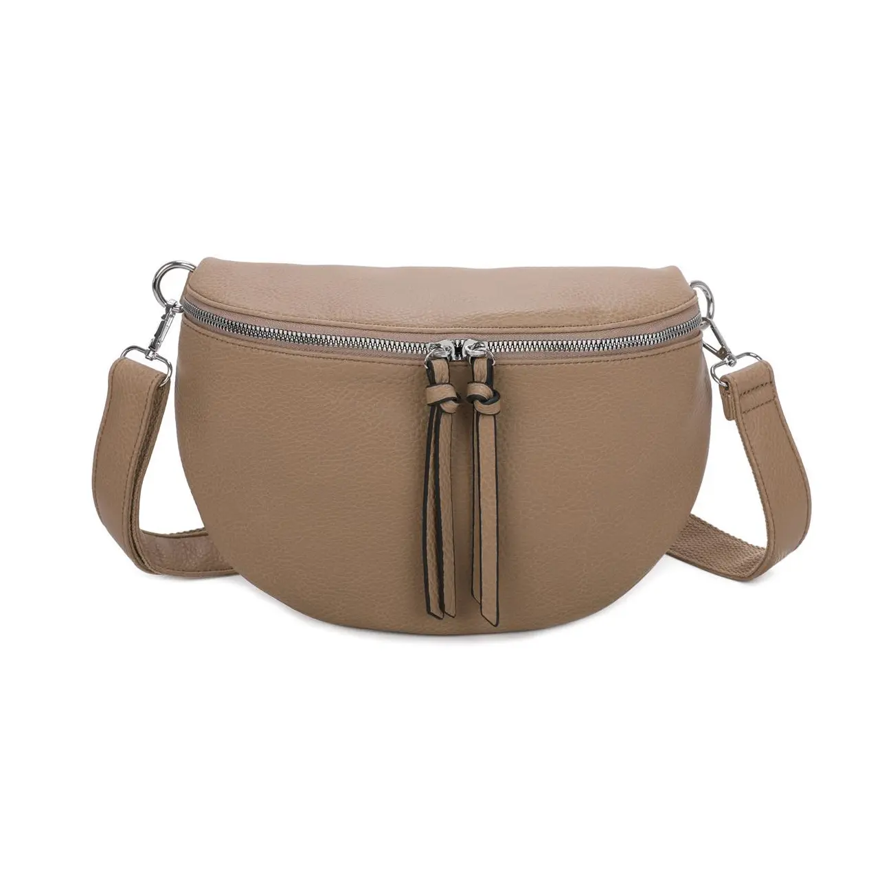 OBC Damen Tasche Gürteltasche Crossbody Hüfttasche Bauchtasche Umhängetasche Cross-Over Bodybag Schultertasche Handytasche Kosmetiktasche Kunst-Leder L155 Meist gekauft
