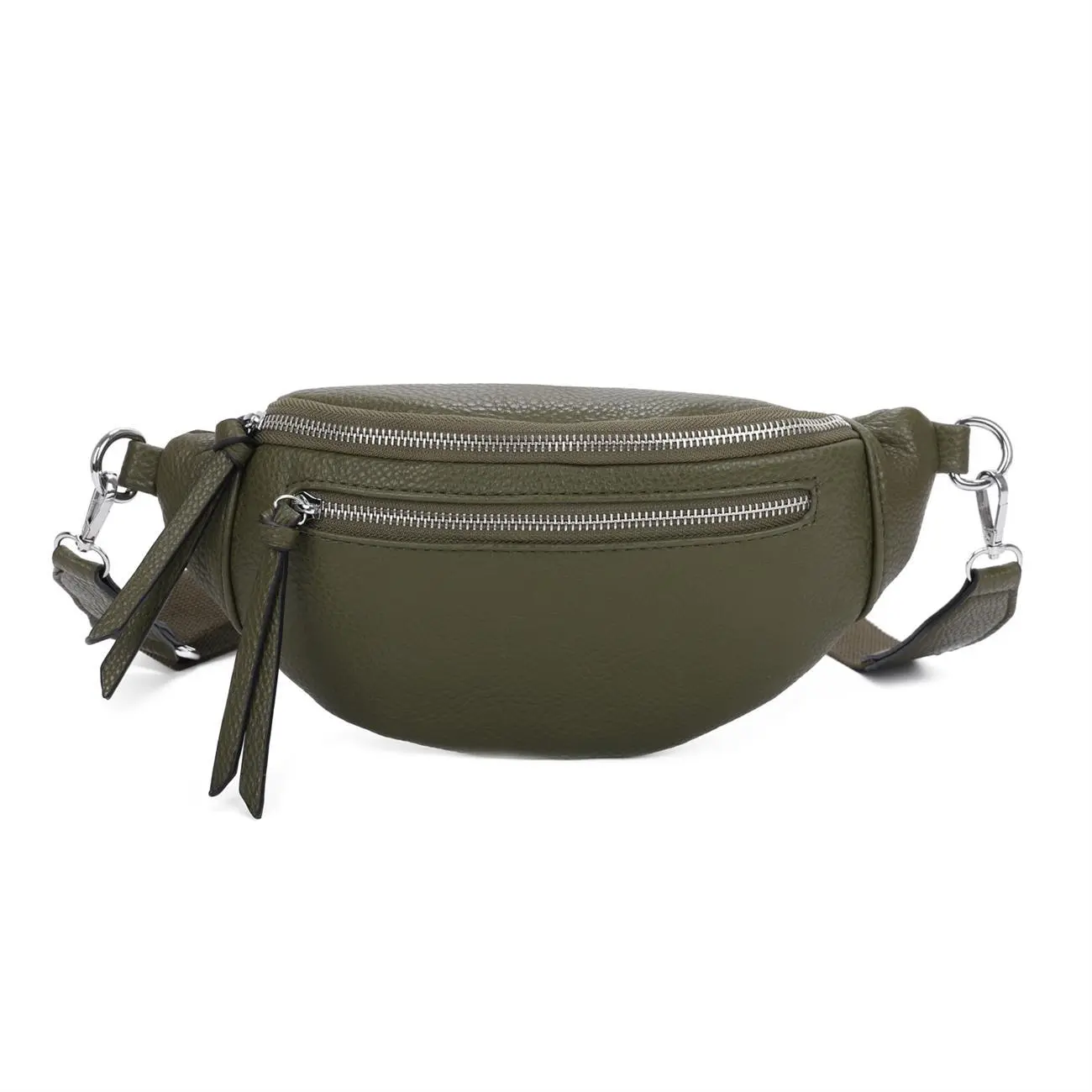 OBC Damen Tasche Gürteltasche Crossbody Leder Optik Hüfttasche Bauchtasche Umhängetasche Cross-Over Bodybag Schultertasche Handytasche Geldtasche Schminktasche Kosmetiktasche Angebote