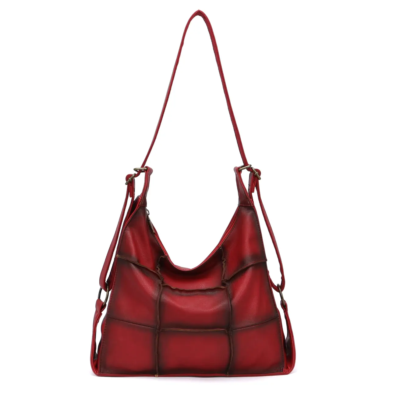OBC Damen XXL Tasche Shopper Vintage Tote Bag Handtasche Umhängetasche Schultertasche Beuteltasche Leder Optik Reise Hobo Bag Crossbody Fabrikverkauf