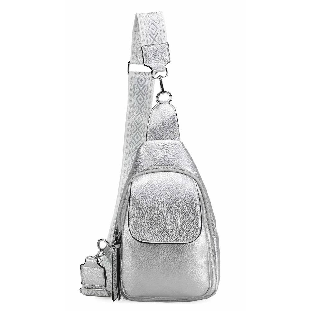 OBC Damen Crossbody Sling Tasche Rucksack Bodybag Crossbag Crossover Schultertasche Gürteltasche Brusttasche Umhängetasche Schlussverkauf