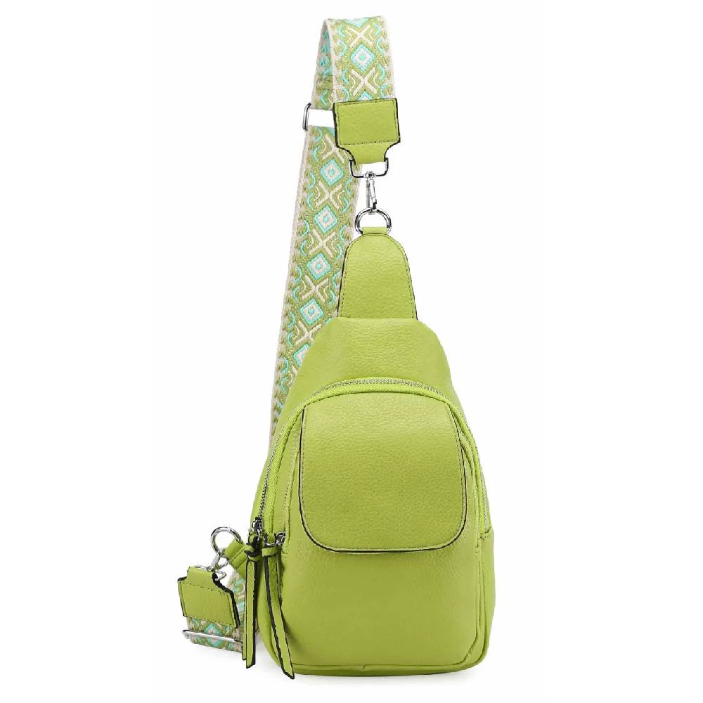 OBC Damen Crossbody Sling Tasche Rucksack Bodybag Crossbag Crossover Schultertasche Gürteltasche Brusttasche Umhängetasche Schlussverkauf