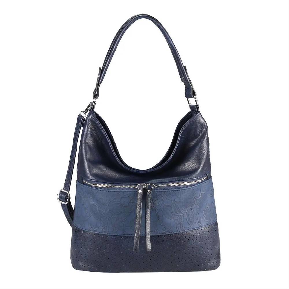 OBC Damen Tasche Blumen Shopper Tote Bag Handtasche Umhängetasche Schultertasche Beuteltasche Leder Optik Hobo Crossbody Meist gekauft
