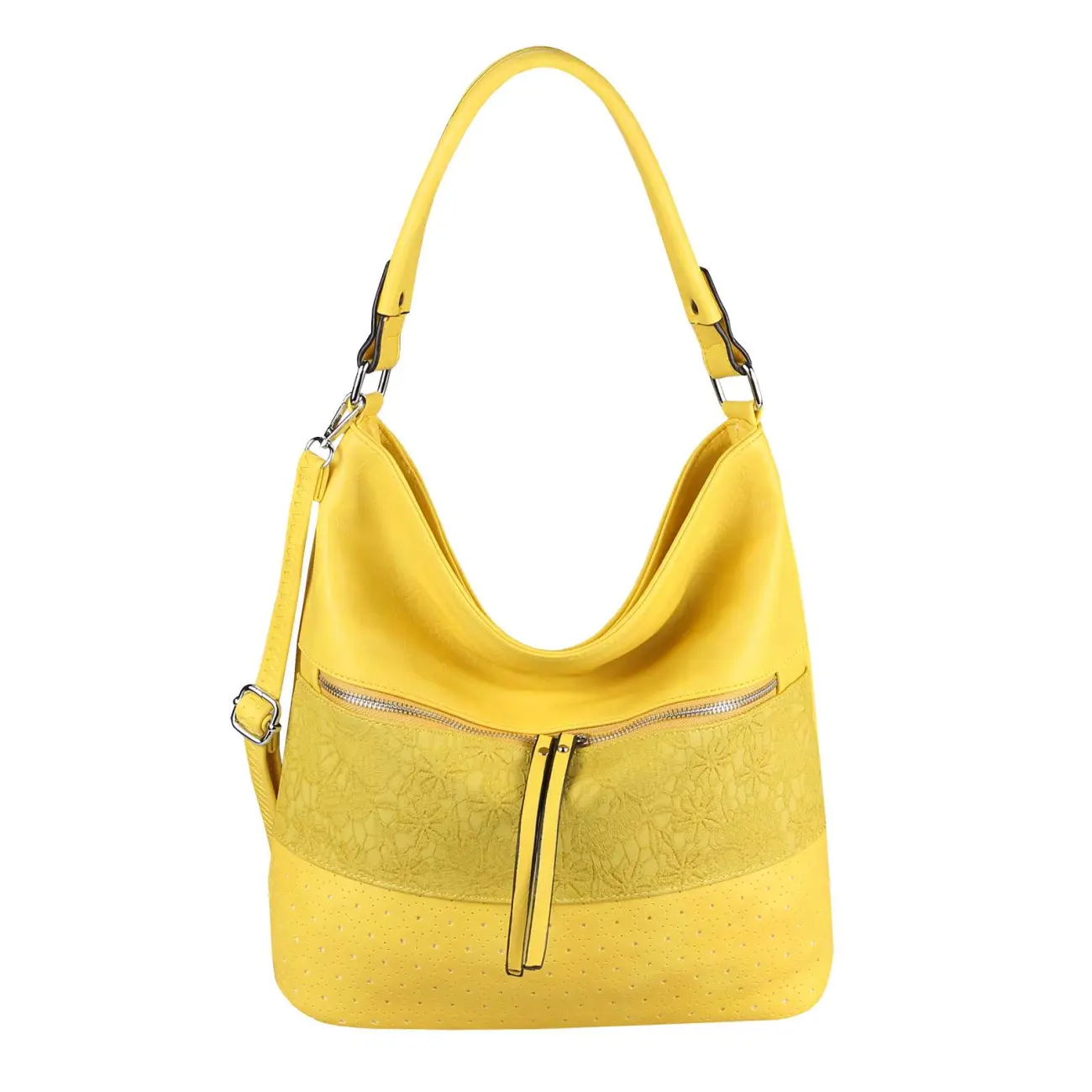 OBC Damen Tasche Blumen Shopper Tote Bag Handtasche Umhängetasche Schultertasche Beuteltasche Leder Optik Hobo Crossbody Meist gekauft