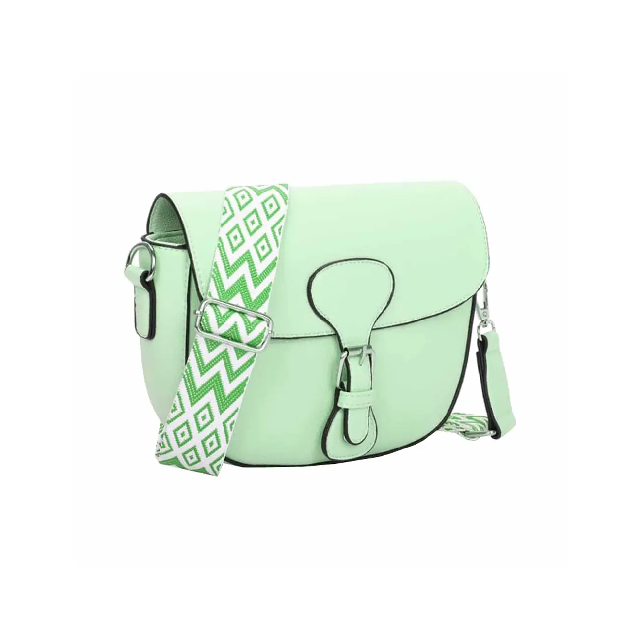 OBC Damen Tasche Schultertasche Crossbody Umhängetasche CrossOver Handtasche Überschlagtasche Bodybag Abend Freizeit Reise Online