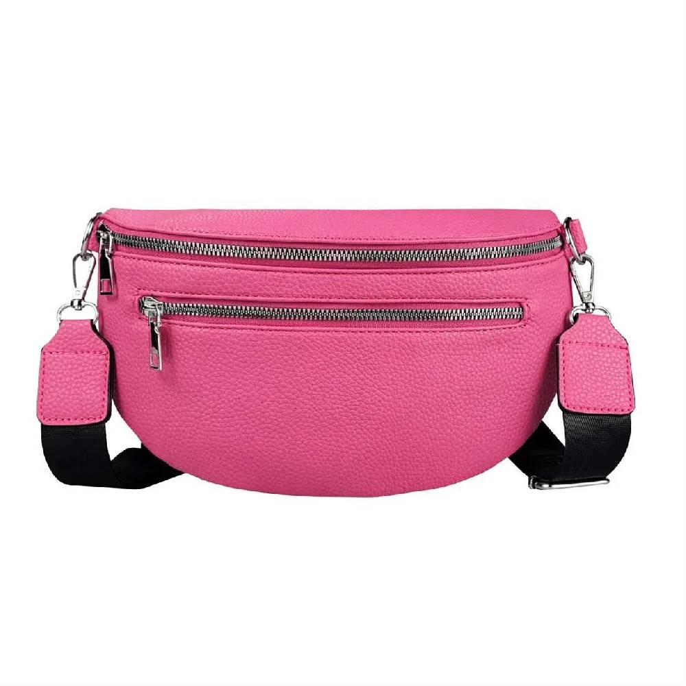 OBC Damen Tasche Gürteltasche Crossbody Leder Optik Hüfttasche Bauchtasche Umhängetasche Cross-Over Bodybag Schultertasche Handytasche Leder Optik Verkauf