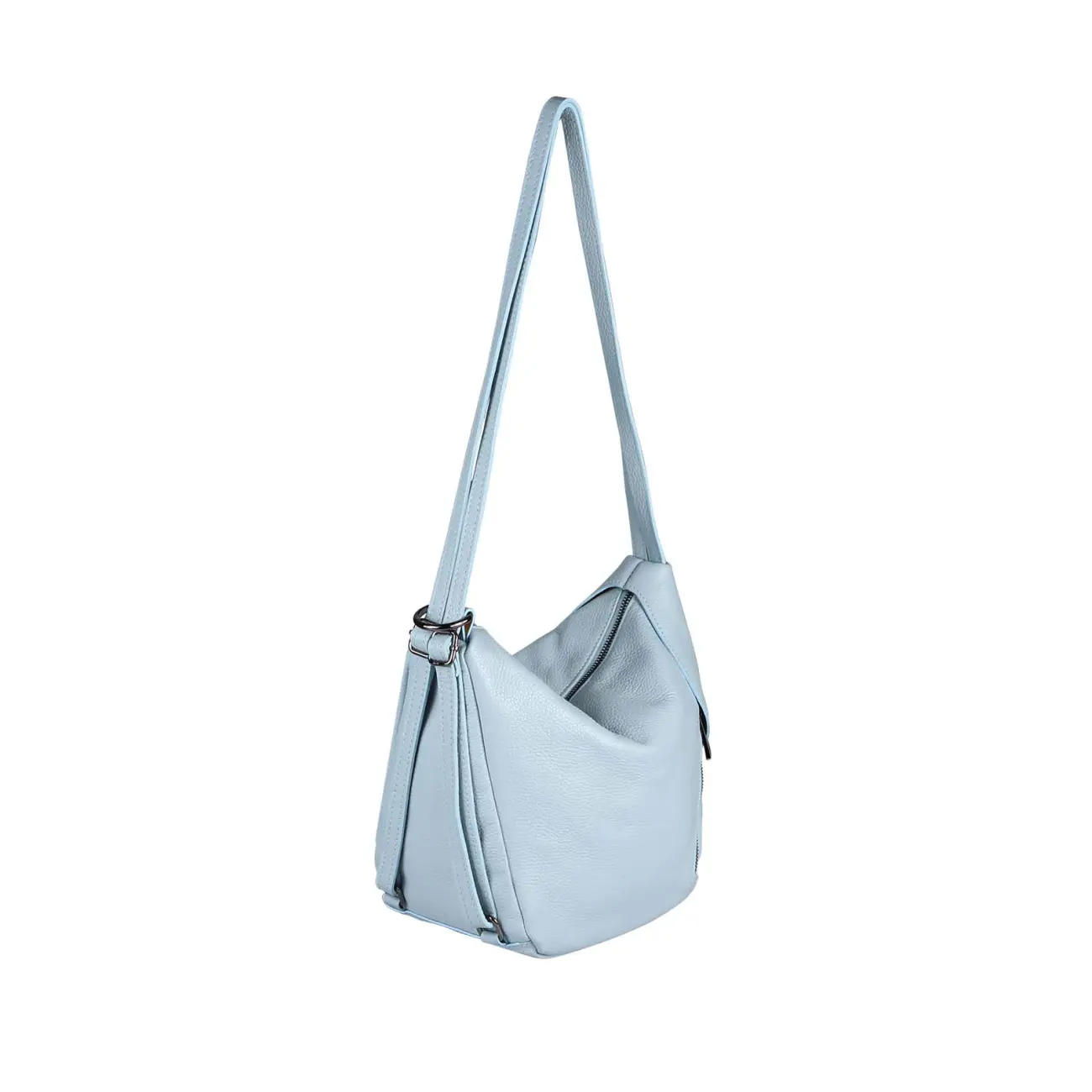 OBC MADE IN ITALY 2in1 DAMEN Echt LEDER TASCHE RUCKSACK Schultertasche Umhängetasche Crossbody Handtasche Henkeltasche Shopper Daypack Backpack Fabrikverkauf