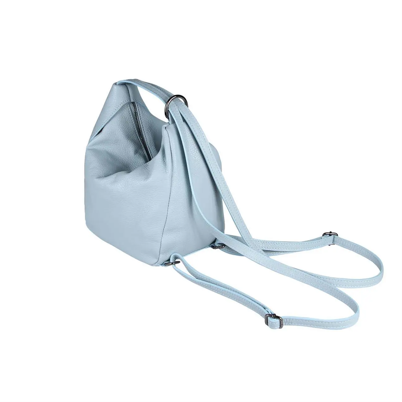 OBC MADE IN ITALY 2in1 DAMEN Echt LEDER TASCHE RUCKSACK Schultertasche Umhängetasche Crossbody Handtasche Henkeltasche Shopper Daypack Backpack Fabrikverkauf