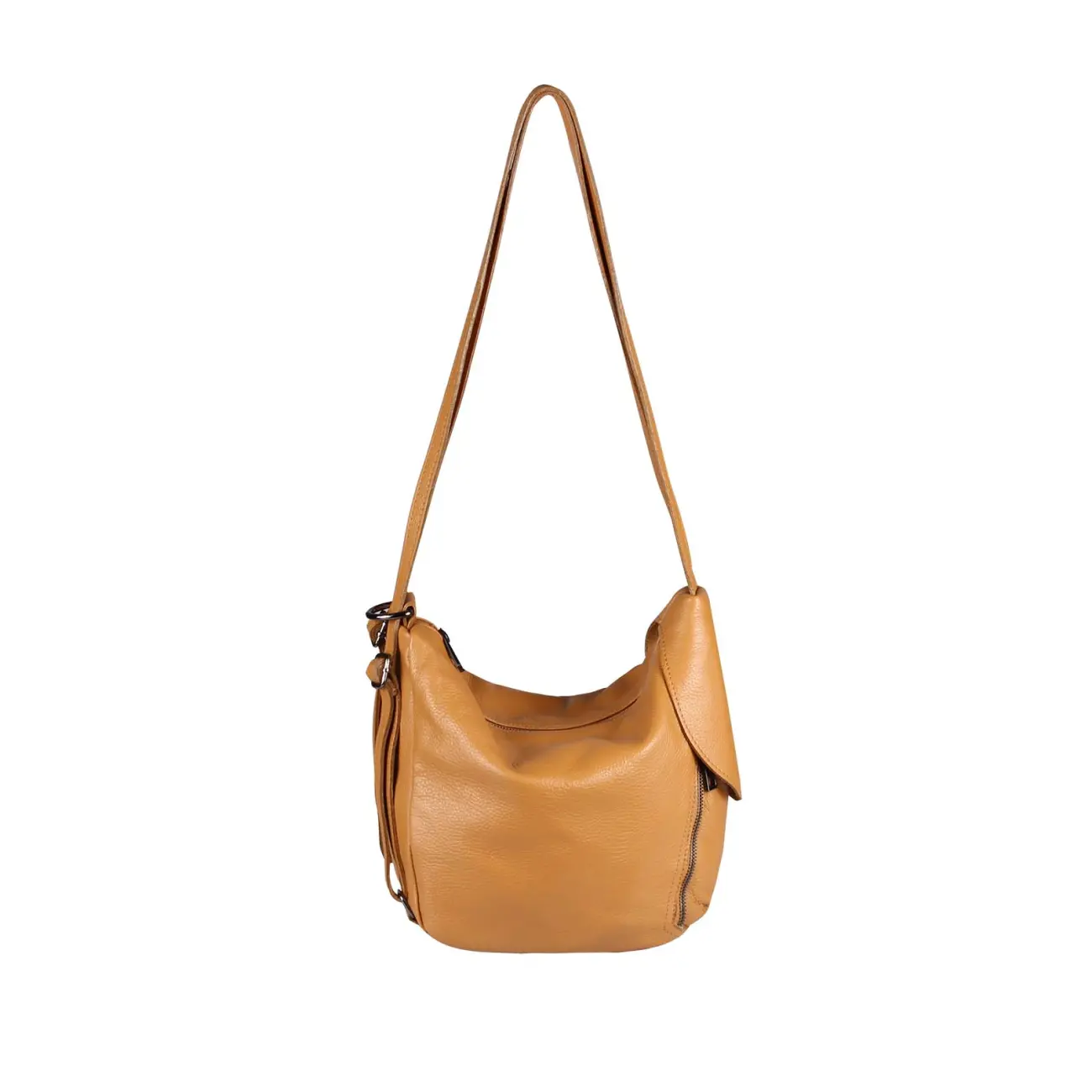 OBC MADE IN ITALY 2in1 DAMEN Echt LEDER TASCHE RUCKSACK Schultertasche Umhängetasche Crossbody Handtasche Henkeltasche Shopper Daypack Backpack Fabrikverkauf