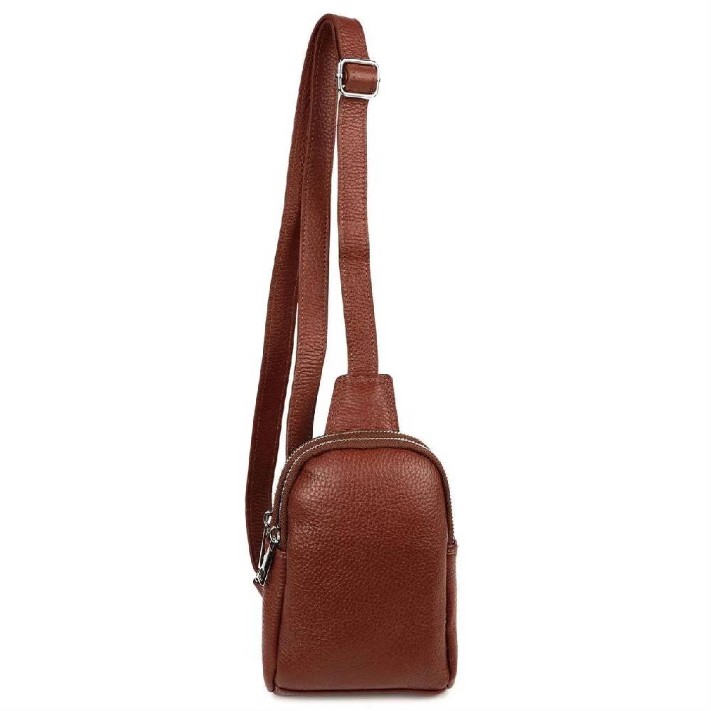 OBC MADE IN ITALY LEDER TASCHE Crossbody Bodybag Sling Rucksack Crossover Schultertasche Brusttasche Umhängetasche Bag damen herren unisex Schlussverkauf
