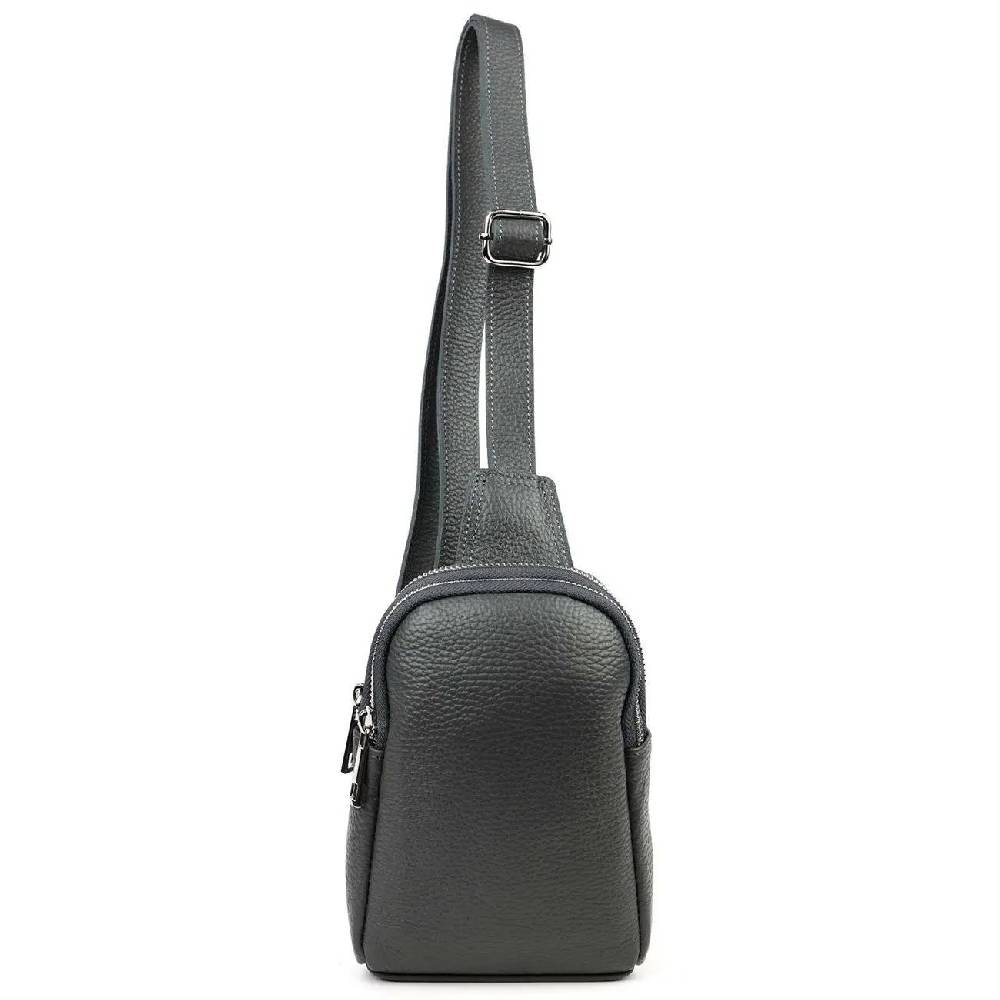 OBC MADE IN ITALY LEDER TASCHE Crossbody Bodybag Sling Rucksack Crossover Schultertasche Brusttasche Umhängetasche Bag damen herren unisex Schlussverkauf