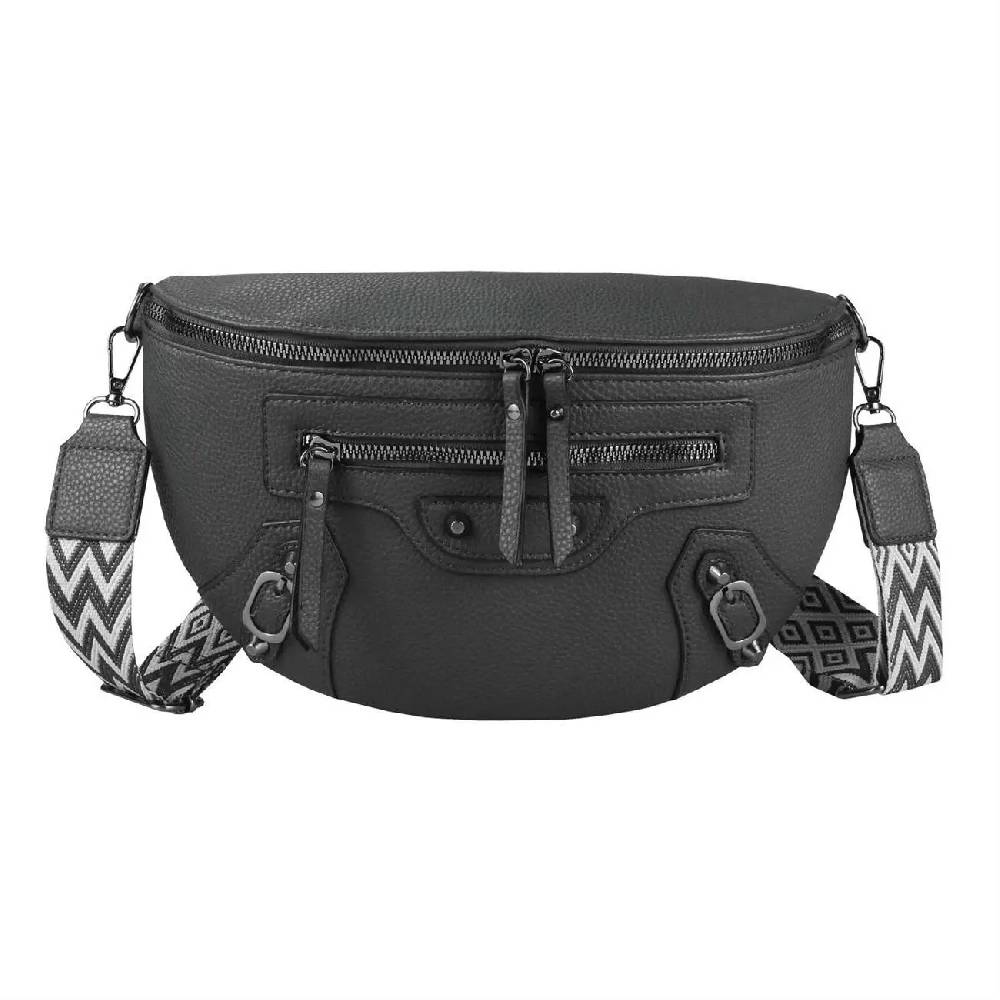 Damen Tasche Gürteltasche Umhängetasche Bodybag Brusttasche Muster Gürtel Bauchtasche Crossbody Hüfttasche Crossover Schultertasche Handytasche Leder Optik Günstiger Verkauf