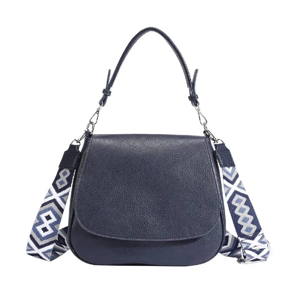 OBC Damen Tasche Shopper Hobo Bag Schultertasche Cross Over body Bag Umhängetasche Beuteltasche Handtasche Henkeltasche Leder Optik Outlet