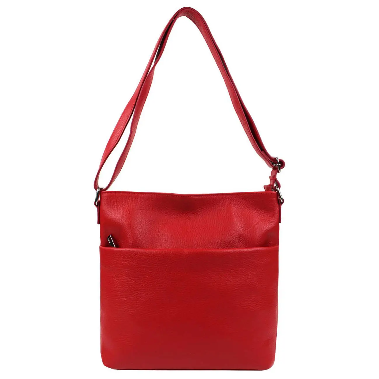 OBC Made in Italy DAMEN LEDER TASCHE Umhängetasche Crossbody Schultertasche City Bag CrossOver Ledertasche Damentasche CrossBag Verkauf