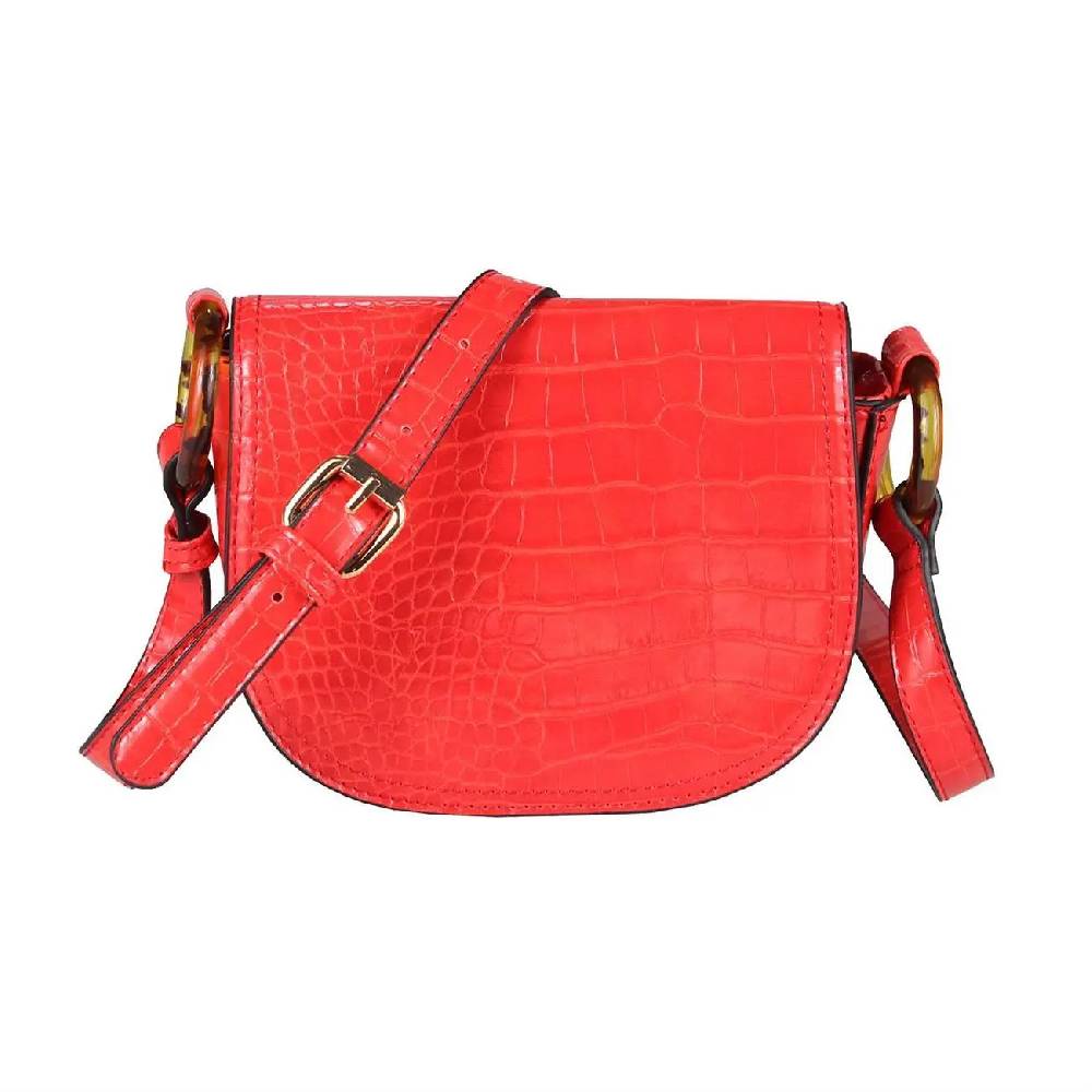 DAMEN TASCHE Kroko Crossbody Umhängetasche Schultertasche Bodybag Shopper Leder Optik CrossOver Hotsell