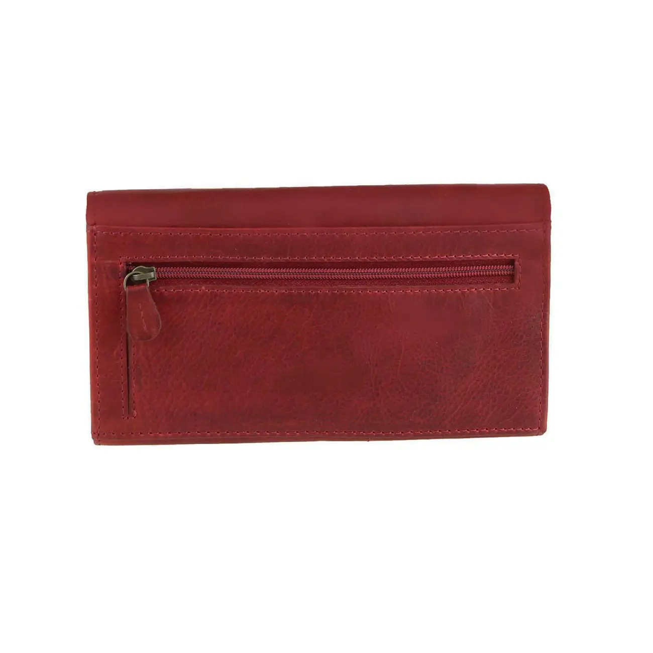 Hill Burry Geldbörse Portemonnaie Kreditkartenetui hochwertiges Leder in Vintage Used Look 18x11x3 cm (BxHxT) im Angebot