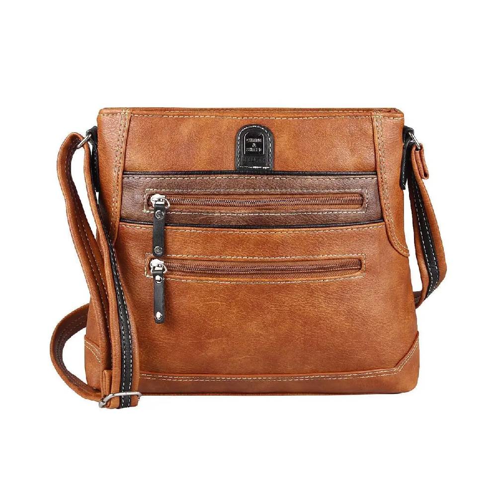 OBC Damen Tasche Schultertasche Shopper Leder Optik Crossbody Umhängetasche Crossover Beuteltasche Reisetasche Fabrikverkauf