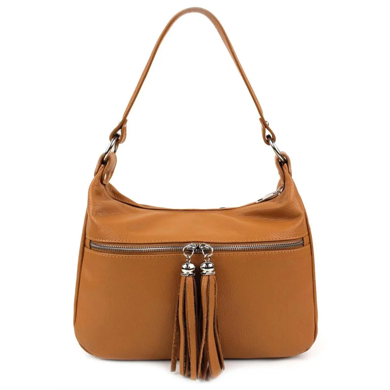 OBC Made in Italy DAMEN LEDER TASCHE Shopper Schultertasche Handtasche Umhängetasche Hobo Bag Umhängetasche Ledertasche Cross-Over Blitzverkäufe