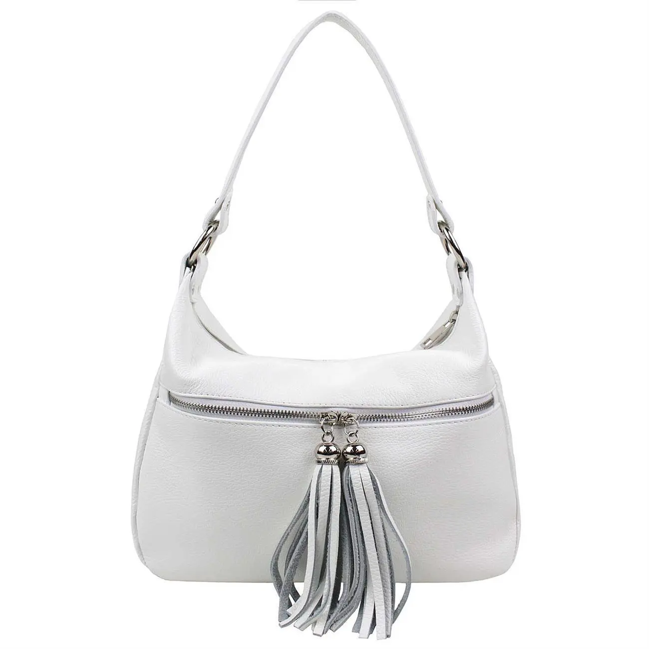 OBC Made in Italy DAMEN LEDER TASCHE Shopper Schultertasche Handtasche Umhängetasche Hobo Bag Umhängetasche Ledertasche Cross-Over Blitzverkäufe