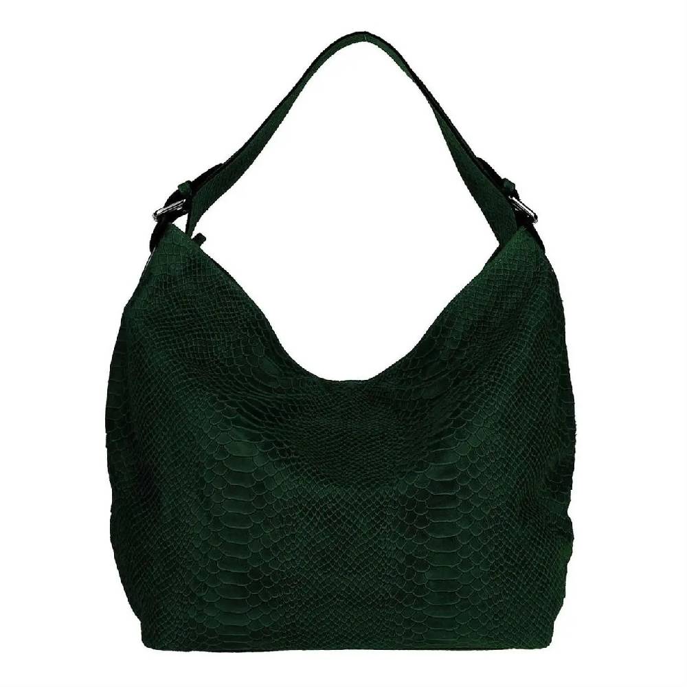 Rue Princesse Seoul Made in Italy Shopper Leder Prägung Damen Tasche Umhängetasche Schultertasche Ledertasche Reisetasche UVP 339