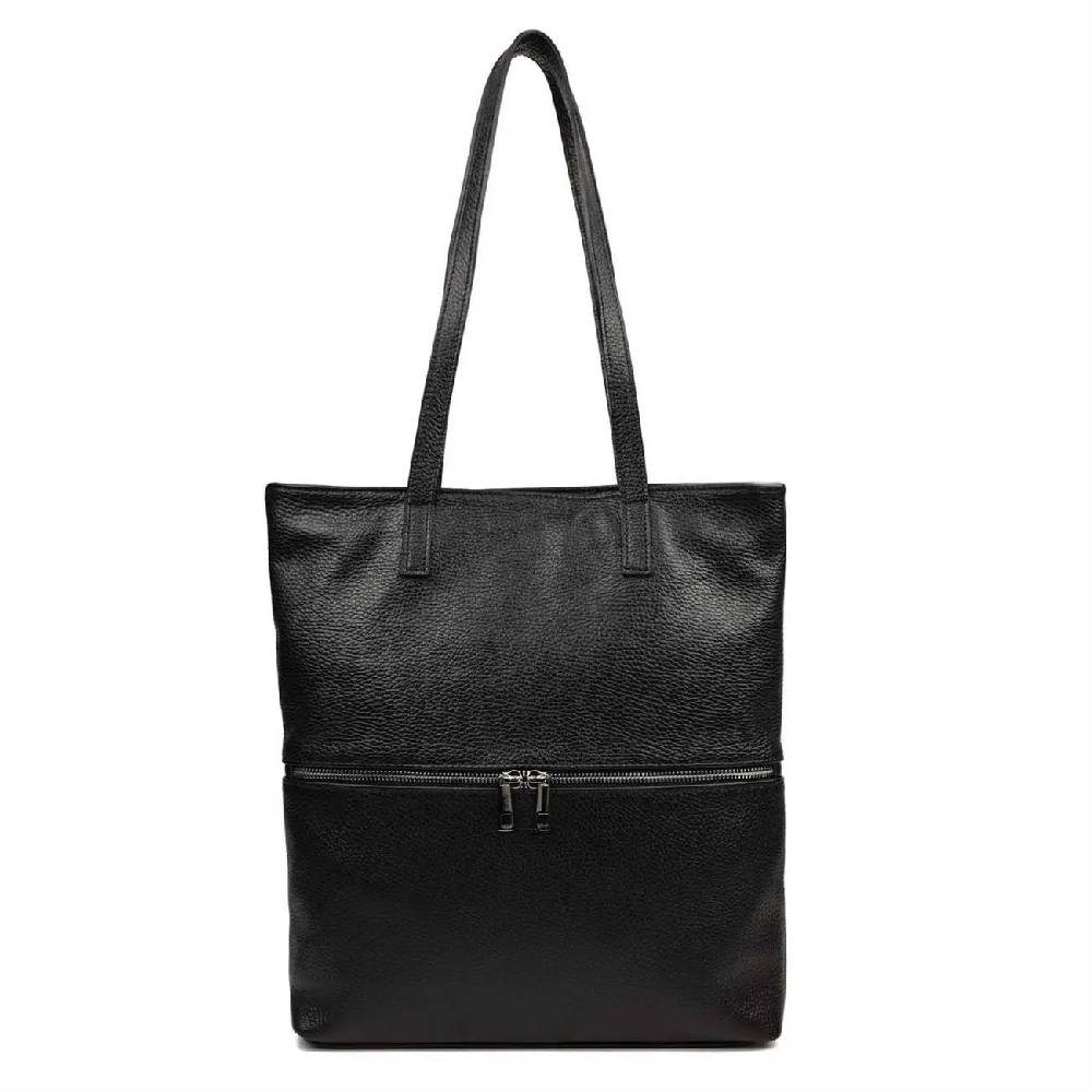 OBC Made in Italy DAMEN LEDER TASCHE SHOPPER Schultertasche Tote Bag Umhängetasche Handtasche DIN-A4 Blitzverkäufe
