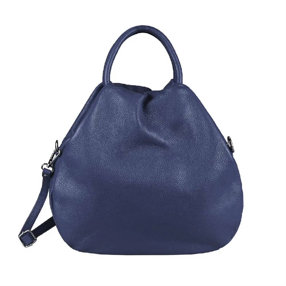 OBC Made in Italy Damen Ledertasche Hobo Bag Shopper Handtasche Umhängetasche Schultertasche Beuteltasche IT11 Online