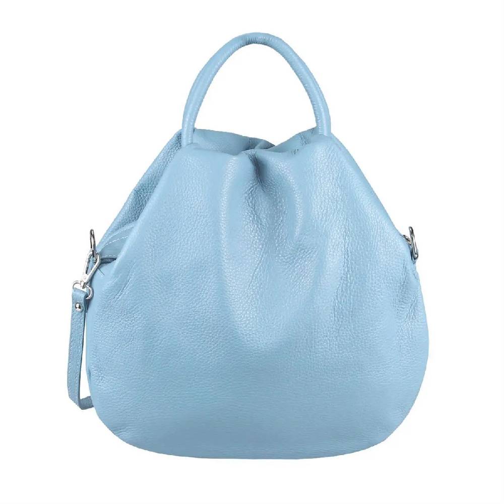 OBC Made in Italy Damen Ledertasche Hobo Bag Shopper Handtasche Umhängetasche Schultertasche Beuteltasche IT11 Online