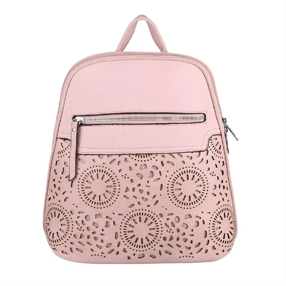 OBC Damen Rucksack Stadtrucksack Backpack Daypack Cityrucksack Leder Optik Tasche Handtasche Shopper Tagesrucksack Crossbag Schultertasche Angebote