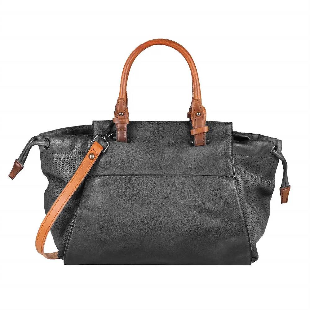 OBC DAMEN TASCHE SHOPPER Handtasche Schultertasche Umhängetache Leder Optik Henkeltasche Beuteltasche Tote Bag Schlussverkauf