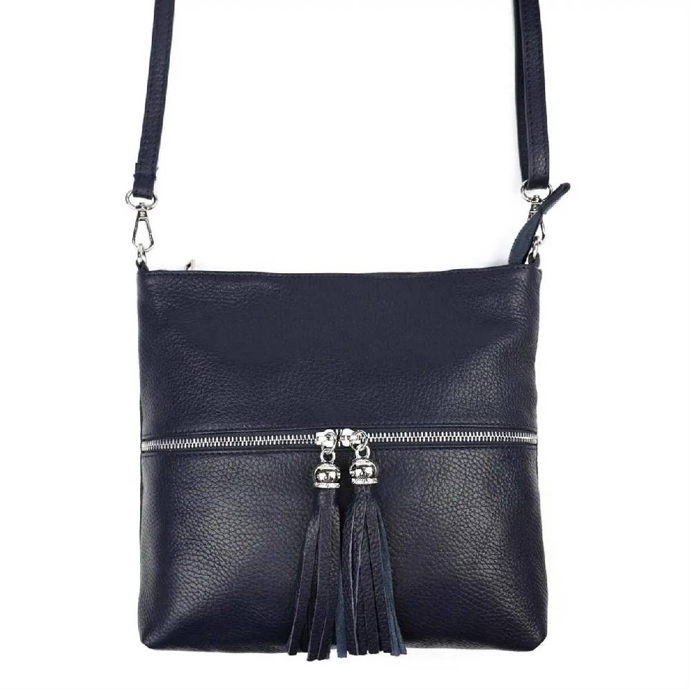 OBC Made in Italy DAMEN LEDER TASCHE Bodybag Schultertasche CrossOver Umhängetasche Handtasche Ledertasche Damentasche Crossbody Blitzverkäufe