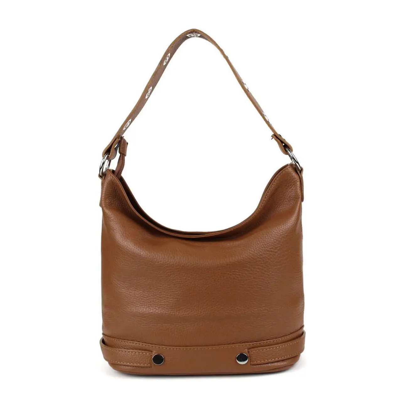 OBC Made in Italy DAMEN LEDER TASCHE SHOPPER Schultertasche City HOBO Bag Cross-Over Verkauf