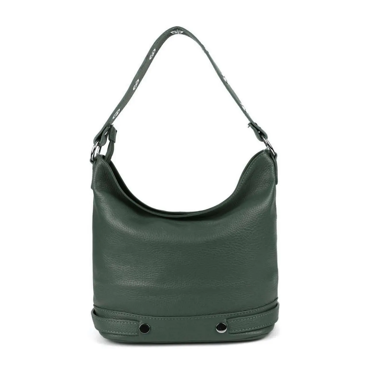 OBC Made in Italy DAMEN LEDER TASCHE SHOPPER Schultertasche City HOBO Bag Cross-Over Verkauf