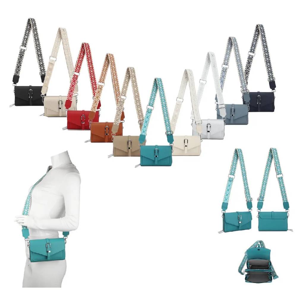 OBC DAMEN TASCHE Brusttasche Umhängetasche Geldbörse Schultertasche Brieftasche Smartphone Geldtasche Cross Over body Bag Abendtasche Handytasche