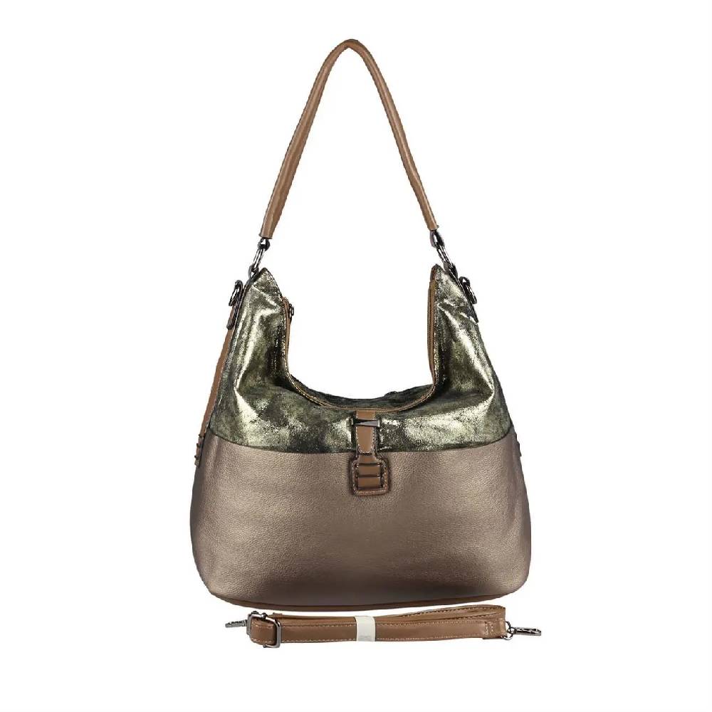 OBC DAMEN TASCHE HANDTASCHE Metallic Hobo Bag Henkeltasche Schultertasche Umhängetasche Hobo-Bag Beuteltasche SHOPPER Rabatte dieses Monats