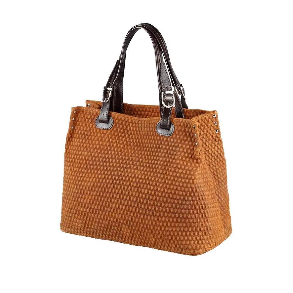 Ital LEDER TASCHE HANDTASCHE Henkeltasche Ledertasche Hobo-Bag Beuteltasche Schultertasche CrossOver Bowlingbag